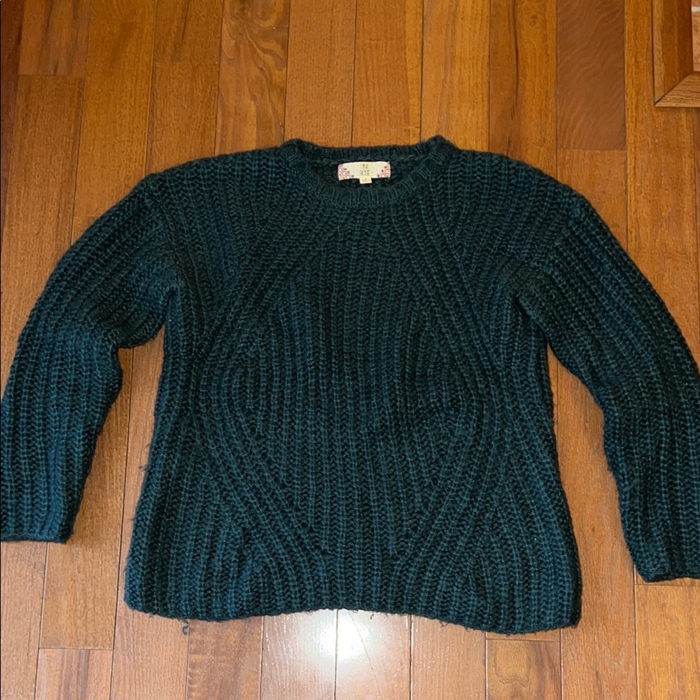 Teal Chunky Sweater